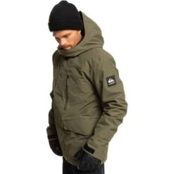 Quiksilver Mission 3-in-1 Jacket - Men's 14 Quiksilver Mission 3-in-1 Jacket - Men's -Buckmans Store fw23 quiksilver mensmission3in1jacket grapeleaf 3