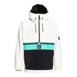 Quiksilver Steeze Jacket - Men's -Buckmans Store fw23 quiksilver menssteezejacket snowwhite 5