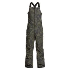 Quiksilver Utility Bib - Men's -Buckmans Store fw23 quiksilver mensutilitybib trueblackfadeoutcamo 8