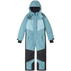 Reima Lemmenjoki Reimatec Snow Suit - Youth -Buckmans Store fw23 reima kidslemmenjokireimatecsnowsuit coldmint 3