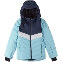 Reima Luppo Jacket - Youth -Buckmans Store fw23 reima kidsluppojacket lightturquoise 3