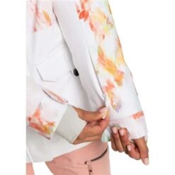 Roxy Andie Jacket - Women's -Buckmans Store fw23 roxy womensandiejacket brightwhitetenderness 6