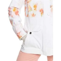Roxy Andie Jacket - Women's -Buckmans Store fw23 roxy womensandiejacket brightwhitetenderness 7