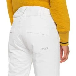 Roxy Backyard Pant - Women's -Buckmans Store fw23 roxy womensbackyardpant brightwhite 8