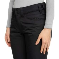 Roxy Backyard Pant - Women's -Buckmans Store fw23 roxy womensbackyardpant trueblack 4
