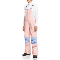 Roxy Chloe Kim Bib Pant - Women's -Buckmans Store fw23 roxy womenschloekimbibpant mellowrose 2