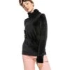 Roxy Deltine Fleece Pullover - Women's -Buckmans Store fw23 roxy womensdeltinefleecetop trueblack 1