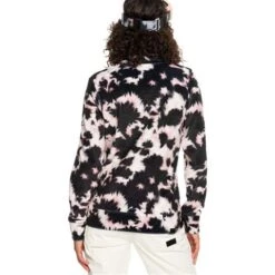 Roxy Deltine Fleece Pullover - Women's -Buckmans Store fw23 roxy womensdeltinefleecetop trueblacknimal 3