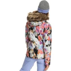 Roxy Jet Ski Jacket - Women's -Buckmans Store fw23 roxy womensjetskijacket trueblacktenderness 3