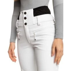 Roxy Rising High Pant - Women's -Buckmans Store fw23 roxy womensrisinghighpant brightwhite 4