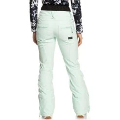 Roxy Rising High Pant - Women's - 2024 Model -Buckmans Store fw23 roxy womensrisinghighpant fairaqua 3
