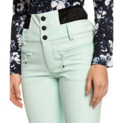 Roxy Rising High Pant - Women's - 2024 Model -Buckmans Store fw23 roxy womensrisinghighpant fairaqua 4