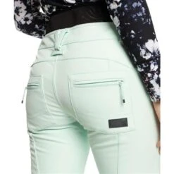 Roxy Rising High Pant - Women's - 2024 Model -Buckmans Store fw23 roxy womensrisinghighpant fairaqua 6