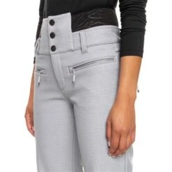 Roxy Rising High Pant - Women's - 2024 Model -Buckmans Store fw23 roxy womensrisinghighpant heathergrey 4