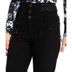 Roxy Rising High Pant - Women's - 2024 Model -Buckmans Store fw23 roxy womensrisinghighpant trueblack 3