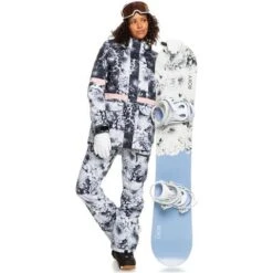 Roxy Ritual Jacket - Women's -Buckmans Store fw23 roxy womensritualjacket trueblackfutureflower 10