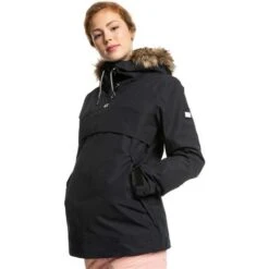 Roxy Shelter Jacket - Women's -Buckmans Store fw23 roxy womensshelterjacket trueblack 2
