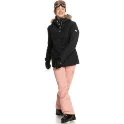 Roxy Shelter Jacket - Women's -Buckmans Store fw23 roxy womensshelterjacket trueblack 9