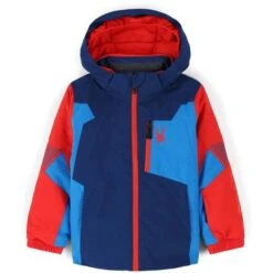 Spyder Mini Leader Jacket - Boy's -Buckmans Store fw23 spyder boysminileaderjacket abyss
