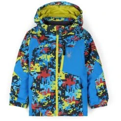 Spyder Mini Leader Jacket - Boy's -Buckmans Store fw23 spyder boysminileaderjacket digibug