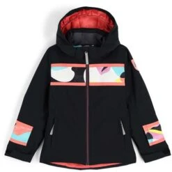 Spyder Mila Jacket - Girl's 14 Spyder Mila Jacket - Girl's -Buckmans Store fw23 spyder girlsmilajacket black