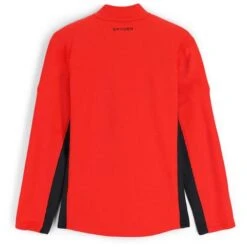 Spyder Bandit Half Zip Fleece Jacket - Men's -Buckmans Store fw23 spyder mensbandithalfzipfleecejacket volcano 2