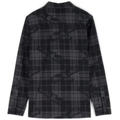 Spyder Creston Flannel - Men's -Buckmans Store fw23 spyder menscrestonflannel black 2