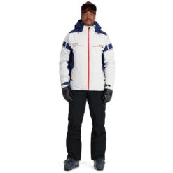 Spyder Monterosa GTX Jacket - Men's -Buckmans Store fw23 spyder mensmonterosagtxjacket glacierabyss 3