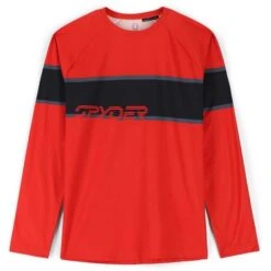 Spyder Pump Lightweight Crew Neck - Men's -Buckmans Store fw23 spyder menspumplightweightcrewneck volcano 1
