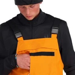 Spyder Sanction Bib - Men's -Buckmans Store fw23 spyder menssanctionbib desertsun 5
