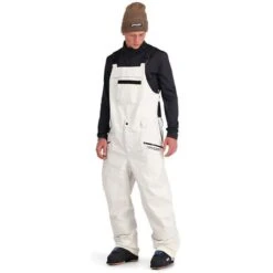 Spyder Sanction Bib - Men's -Buckmans Store fw23 spyder menssanctionbib vanillaice 1