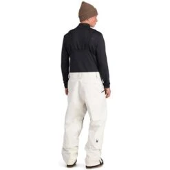 Spyder Sanction Bib - Men's -Buckmans Store fw23 spyder menssanctionbib vanillaice 2