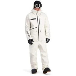 Spyder Sanction Jacket - Men's -Buckmans Store fw23 spyder menssanctionjacket vanillaice 3