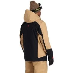 Spyder Seventy - Eight Jacket - Men's -Buckmans Store fw23 spyder mensseventyeightjacket blacktannin 2