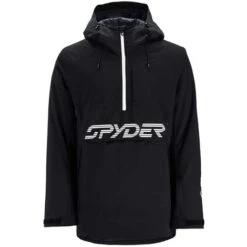 Spyder Signal GTX Insulated Anorak - Men's -Buckmans Store fw23 spyder menssignalgtxinsulatedanorak black 4