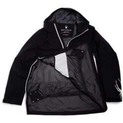 Spyder Signal GTX Insulated Anorak - Men's -Buckmans Store fw23 spyder menssignalgtxinsulatedanorak black 5