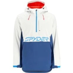 Spyder Signal GTX Insulated Anorak - Men's -Buckmans Store fw23 spyder menssignalgtxinsulatedanorak glacierabyss 4