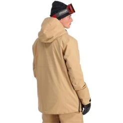 Spyder Signal GTX Insulated Anorak - Men's -Buckmans Store fw23 spyder menssignalgtxinsulatedanorak tannin 2