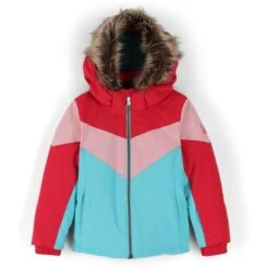 Spyder Lola Jacket - Toddler Girl's -Buckmans Store fw23 spyder toddlergirlslolajacket bahamablue
