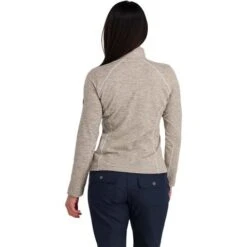 Spyder Accord Zip T-Neck - Women's -Buckmans Store fw23 spyder womensaccordziptneck cashmere 2