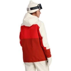 Spyder All Out Anorak - Women's -Buckmans Store fw23 spyder womensalloutanorak rooibostea 2