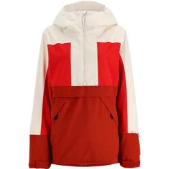 Spyder All Out Anorak - Women's -Buckmans Store fw23 spyder womensalloutanorak rooibostea 5