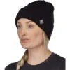 Spyder Cable Knit Hat - Women's -Buckmans Store fw23 spyder womenscableknitahat black