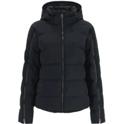 Spyder Falline GTX Infinium No Faux Fur Down Jacket - Women's 23 Spyder Falline GTX Infinium No Faux Fur Down Jacket - Women's -Buckmans Store fw23 spyder womensfallinegtxinfiniumnofauxfurdownjacket black 4