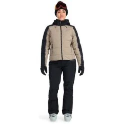 Spyder Falline GTX Infinium No Faux Fur Down Jacket - Women's 30 Spyder Falline GTX Infinium No Faux Fur Down Jacket - Women's -Buckmans Store fw23 spyder womensfallinegtxinfiniumnofauxfurdownjacket cashmere 3