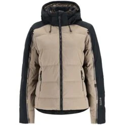Spyder Falline GTX Infinium No Faux Fur Down Jacket - Women's 31 Spyder Falline GTX Infinium No Faux Fur Down Jacket - Women's -Buckmans Store fw23 spyder womensfallinegtxinfiniumnofauxfurdownjacket cashmere 4