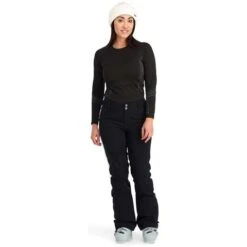 Spyder Hope Pant - Women's -Buckmans Store fw23 spyder womenshopepant black 3