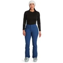 Spyder Orb Softshell Pant - Women's 22 Spyder Orb Softshell Pant - Women's -Buckmans Store fw23 spyder womensorbsoftshellpant abyss 3