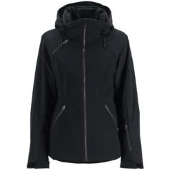 Spyder Schatzi GTX Jacket - Women's -Buckmans Store fw23 spyder womensschatzigtxjacket black 4