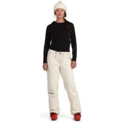 Spyder Seventy Pant - Women's -Buckmans Store fw23 spyder womensseventypant vanillaice 3